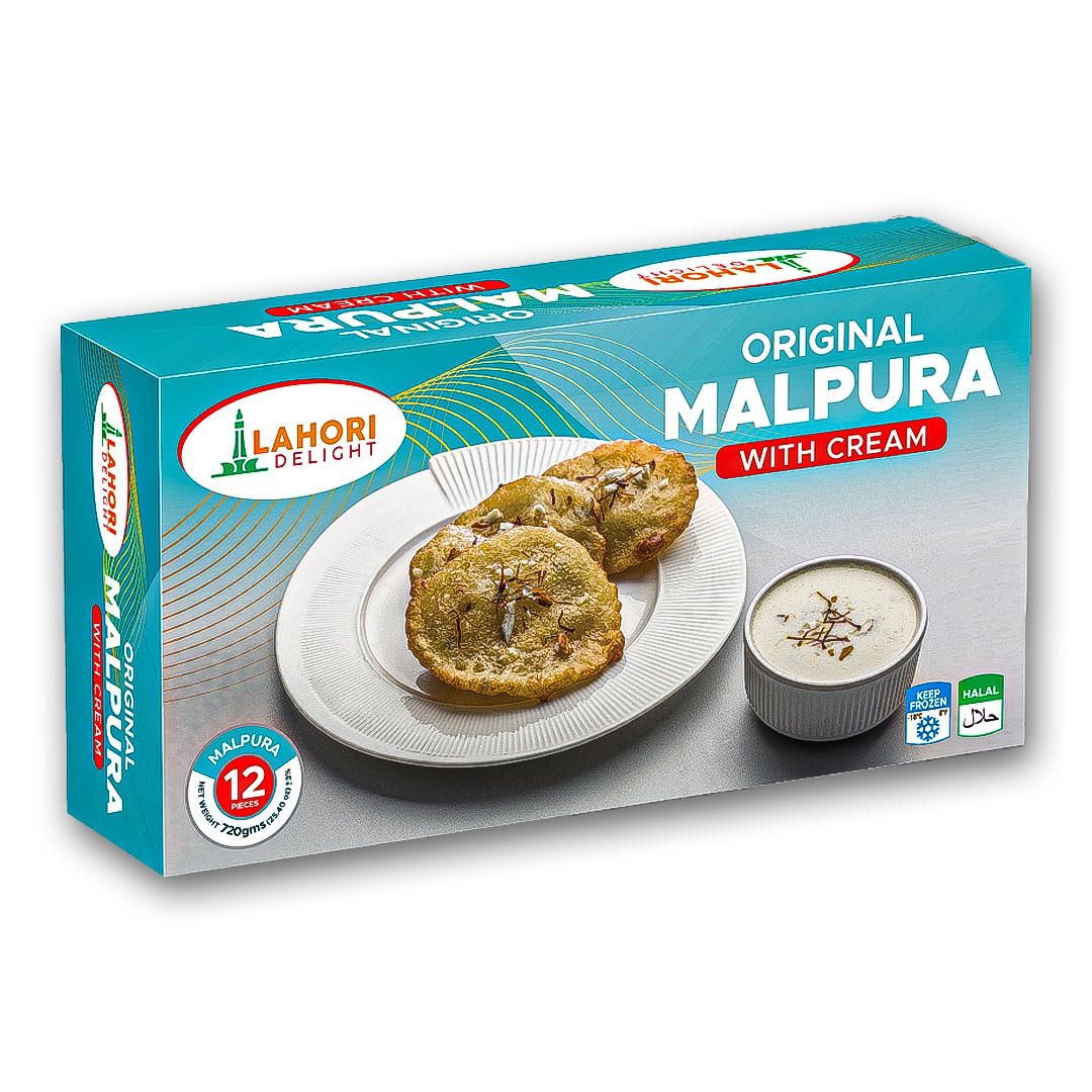 Malpura With Cream (12pcs) - Lahori Delight