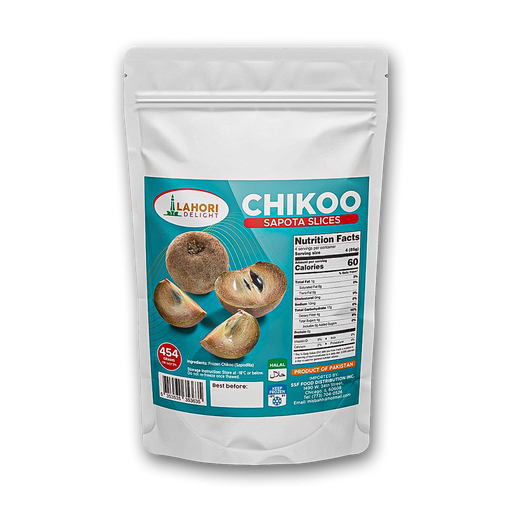 Chikoo (Sapota Slices) - Lahori Delight