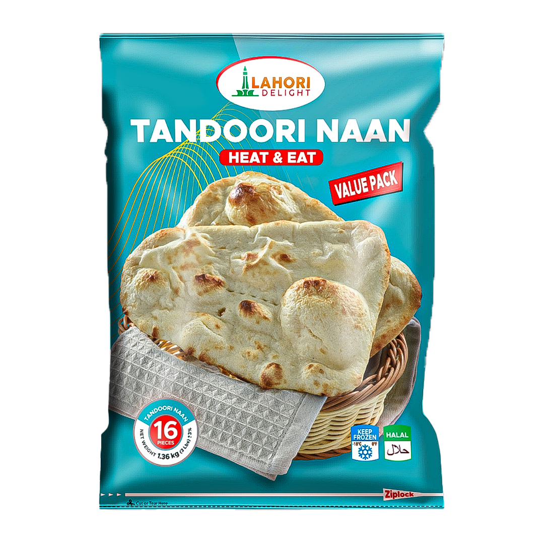 Tandoori Naan Value Pack (16pcs) - Lahori Delight