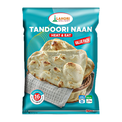 Tandoori Naan Value Pack (16pcs) - Lahori Delight