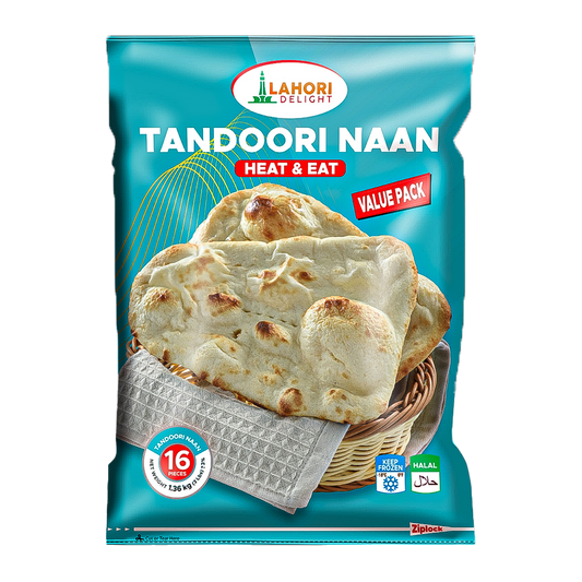 Tandoori Naan Value Pack (16pcs) - Lahori Delight