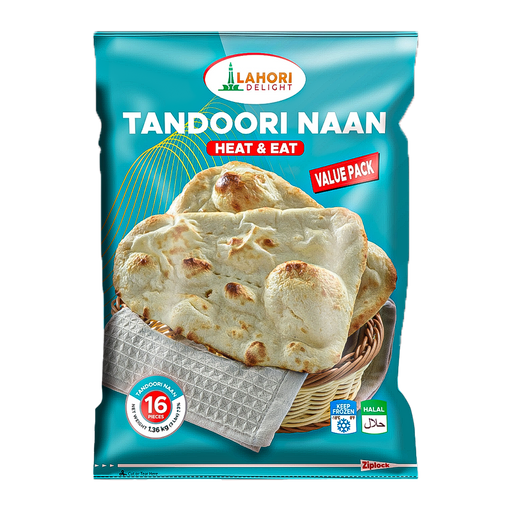 Tandoori Naan Value Pack (16pcs) - Lahori Delight